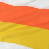 Organic Cotton Celebration Pajamas, Bold Stripe Candy Corn