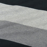 Organic Cotton Celebration Pajamas, Bold Stripe Gray Ombre