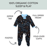 Go to slide 3, Organic Cotton Celebration Pajamas, A Bit Batty