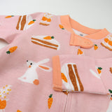 Go to slide 4, Organic Cotton Celebration Pajamas,  Bunnylicious