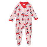 Organic Cotton Celebration Pajamas, Cherry Crush