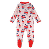 Organic Cotton Celebration Pajamas, Cherry Crush