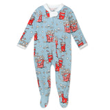 Organic Cotton Fun Foods Pajamas For Babies & Toddlers, Cinema Snacks