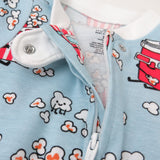 Organic Cotton Fun Foods Pajamas For Babies & Toddlers, Cinema Snacks