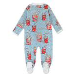 Organic Cotton Fun Foods Pajamas For Babies & Toddlers, Cinema Snacks