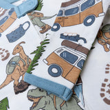 Organic Cotton Sleep & Plays, Dino Digs