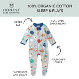 Organic Cotton Holiday Sleep & Play, Everything Nice