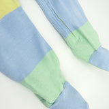 Organic Cotton Celebration Pajamas, Easter Stripe Blue