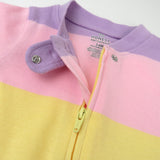 Organic Cotton Celebration Pajamas, Easter Stripe Pink
