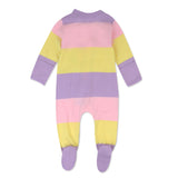 Organic Cotton Celebration Pajamas, Easter Stripe Pink