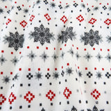 Organic Cotton Holiday Sleep & Plays, Fair Isle Ivory