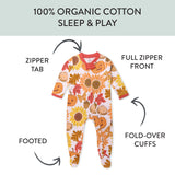 Organic Cotton Fun Foods Pajamas For Babies & Toddlers, Fall Harvest