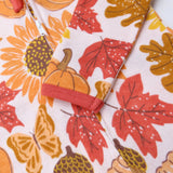 Organic Cotton Fun Foods Pajamas For Babies & Toddlers, Fall Harvest