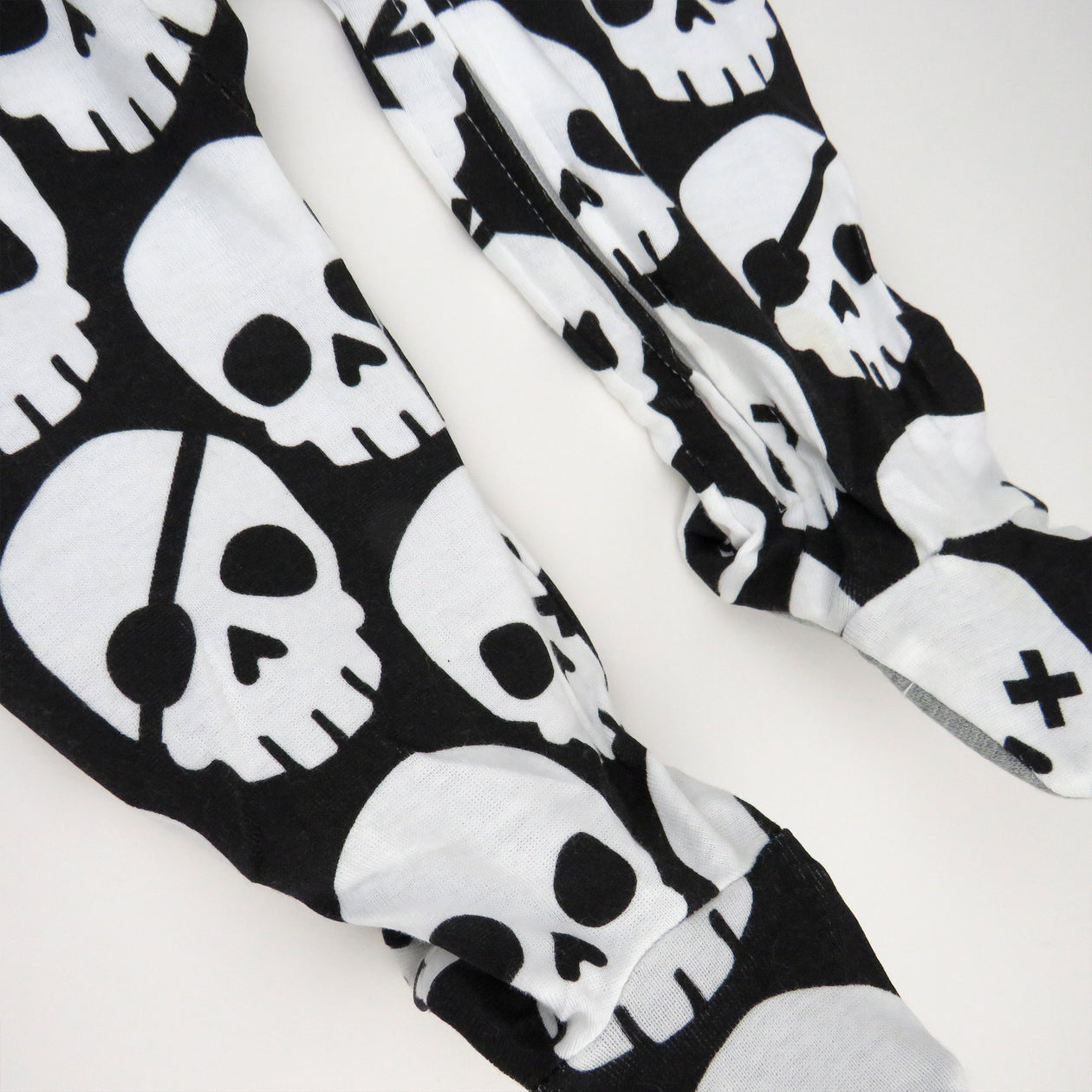 Organic Cotton Celebration Pajamas, Happy Skulls