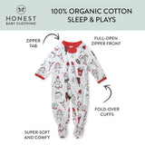 Organic Cotton Holiday Pajamas, Ooie Gooie Christmas