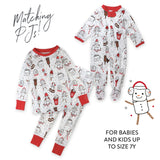 Organic Cotton Holiday Pajamas, Ooie Gooie Christmas