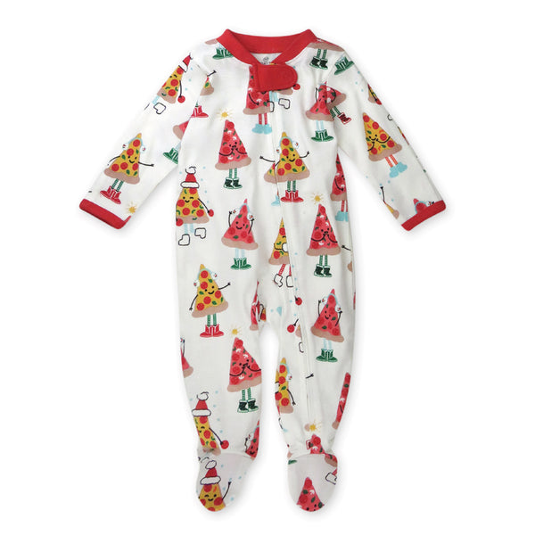 Infant Holiday Ski Lodge Family Pajama Onesie