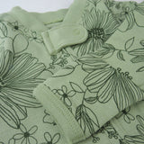 Organic Cotton Sleep & Play, Sketchy Floral Sage