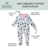 Organic Cotton Holiday Sleep & Play, Ski Trip