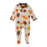 Organic Cotton Holiday Matching Family Pajamas, Turkey Treats