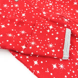 Organic Cotton Holiday Sleep & Plays, Twinkle Star Red