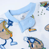 Organic Cotton Fun Foods Pajamas For Babies & Toddlers, Victory Slumber