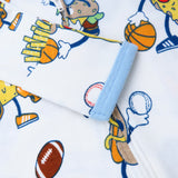 Organic Cotton Fun Foods Pajamas For Babies & Toddlers, Victory Slumber