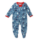 Organic Cotton Holiday Sleep & Play, Winter Dinoland