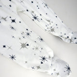 Organic Cotton Boys Pajamas For Babies & Toddlers, Jumbo Twinkle Star Navy