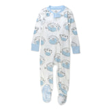 Organic Cotton Boys Pajamas For Babies & Toddlers, Blow Fish