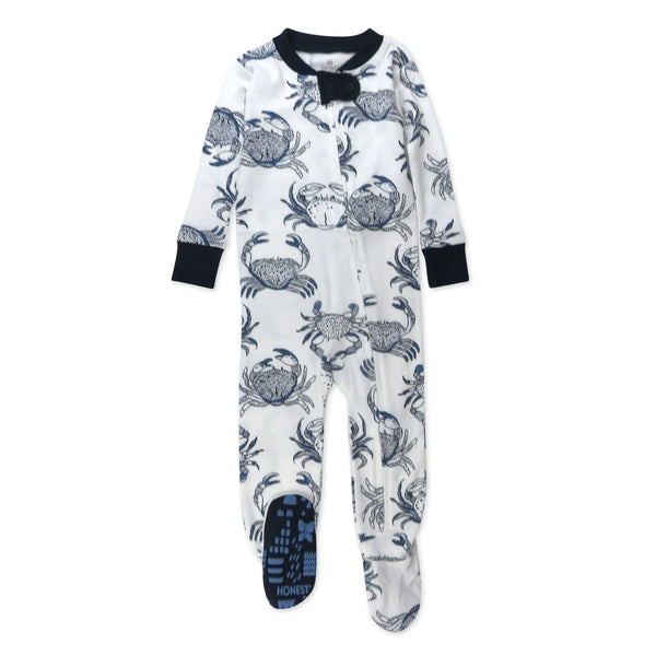 Organic Cotton Snug Fit Footed Pajamas Honest Baby Clothing