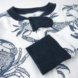 Organic Cotton Boys Pajamas For Babies & Toddlers, Crabs