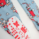 Organic Cotton Fun Foods Pajamas For Babies & Toddlers, Cinema Snacks