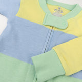 Organic Cotton Celebration Pajamas, Easter Stripe Blue
