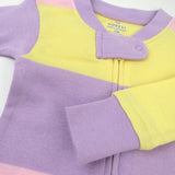 Organic Cotton Celebration Pajamas, Easter Stripe Pink