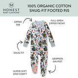 Organic Cotton Halloween Pajamas, Haunted House