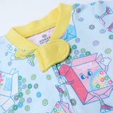 Organic Cotton Fun Foods Pajamas For Babies & Toddlers, Cutie Loops
