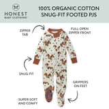 Organic Cotton Thanksgiving Pajamas, Nuts