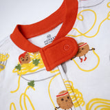 Organic Cotton Fun Foods Pajamas For Babies & Toddlers, Pasta La Vista