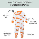 Organic Cotton Fun Foods Pajamas For Babies & Toddlers, Pumpkin Picking