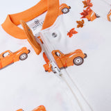 Organic Cotton Fun Foods Pajamas For Babies & Toddlers, Pumpkin Picking