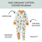 Organic Cotton Halloween Pajamas, Pumpkin Posin