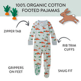 Organic Cotton Celebration Pajamas, Racing Rabbits