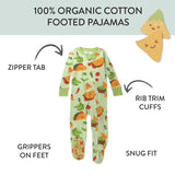Organic Cotton Celebration Pajamas, Taco Time