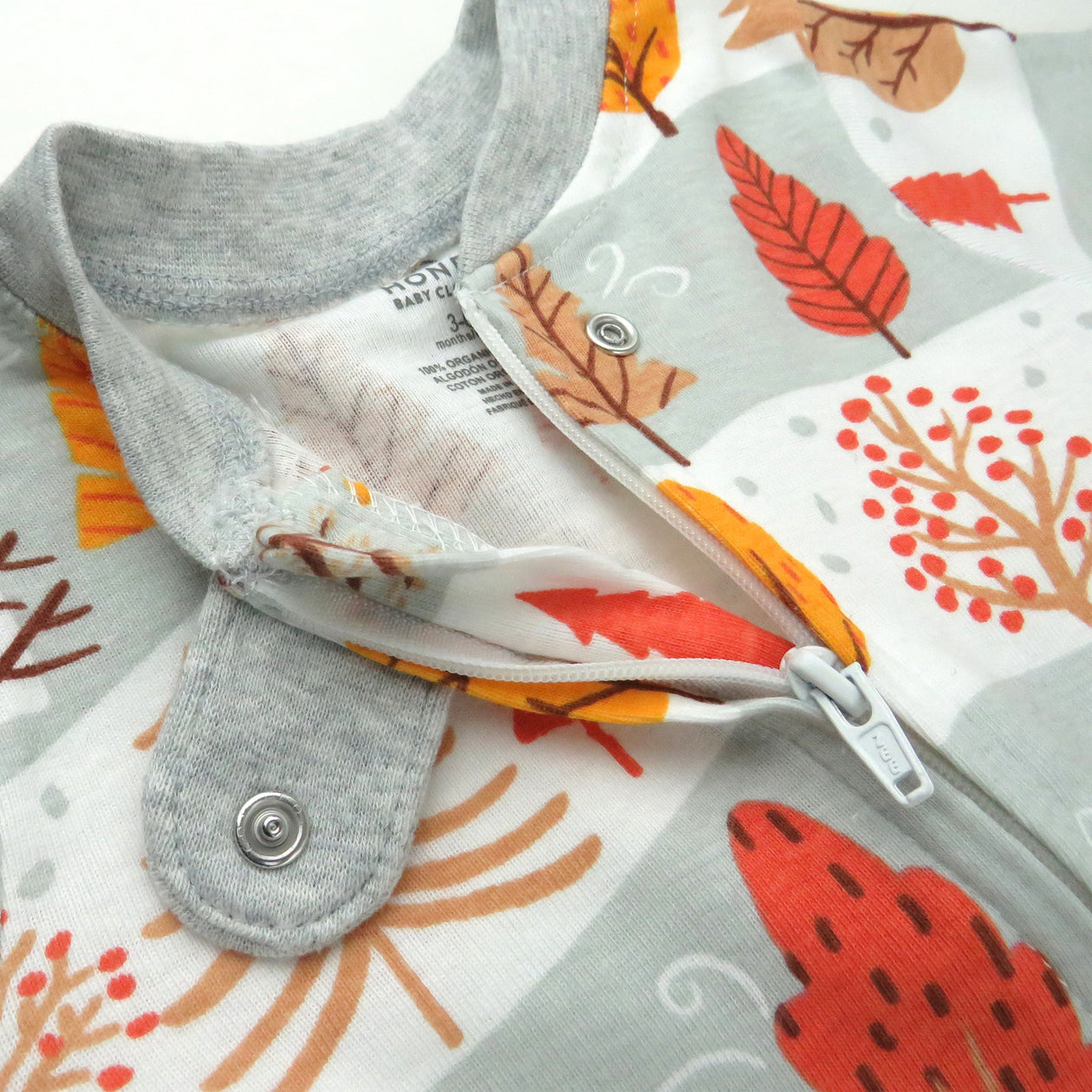 2-Pack Organic Cotton Sleep & Plays, Fall Peak