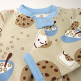 2-Pack Organic Cotton Sleep & Plays, Milk N Cookies