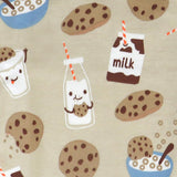 2-Pack Organic Cotton Sleep & Plays, Milk N Cookies