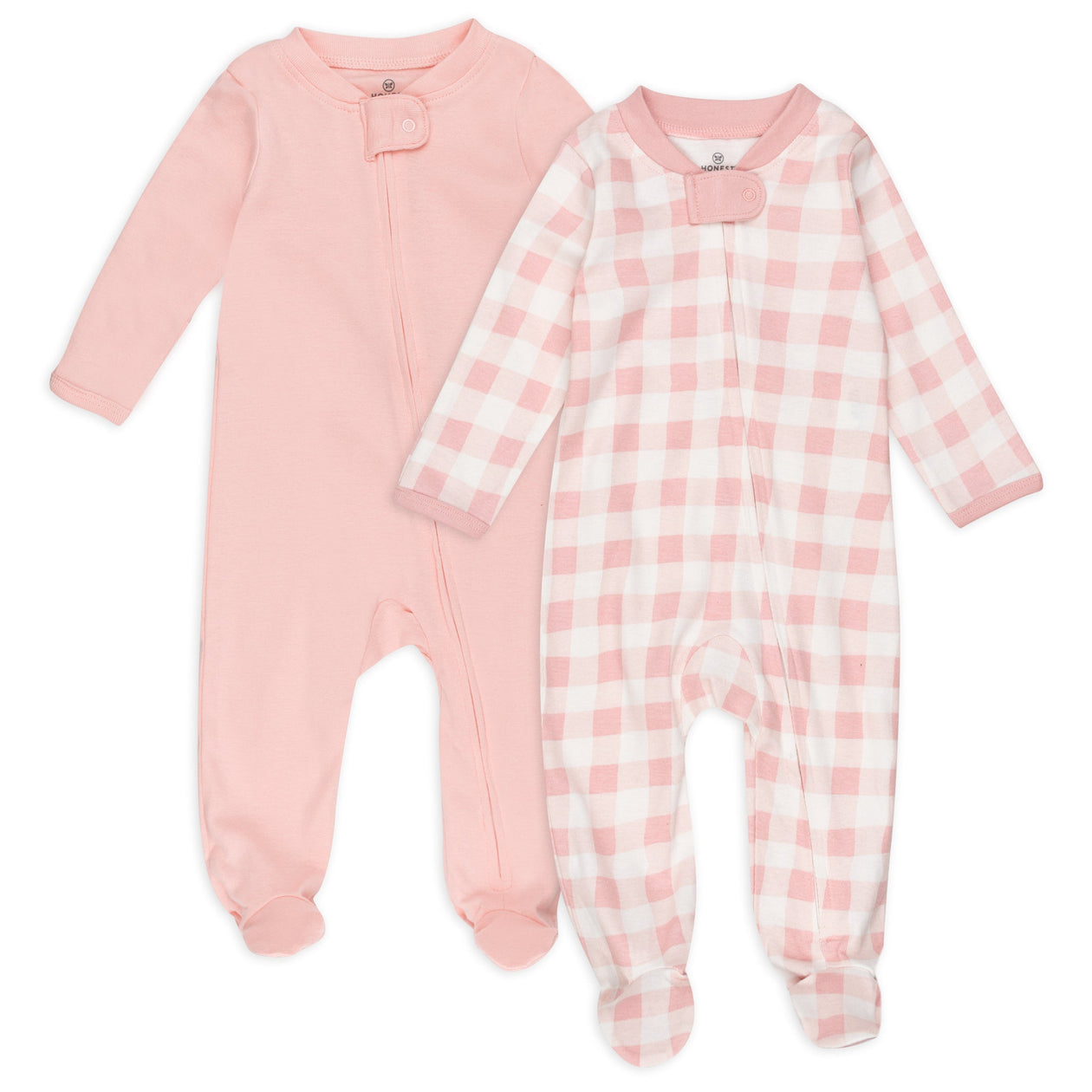 2-Pack Organic Cotton Sleep & Plays, Peach Skin  Painted Buffalo