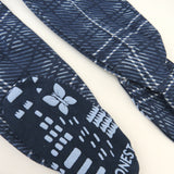 2-Pack Organic Cotton Snug-Fit Footed Pajama, Blue Plaid