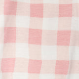 2-Pack Organic Cotton Snug-Fit Footed Pajamas, Peach Skin Painted Buffalo